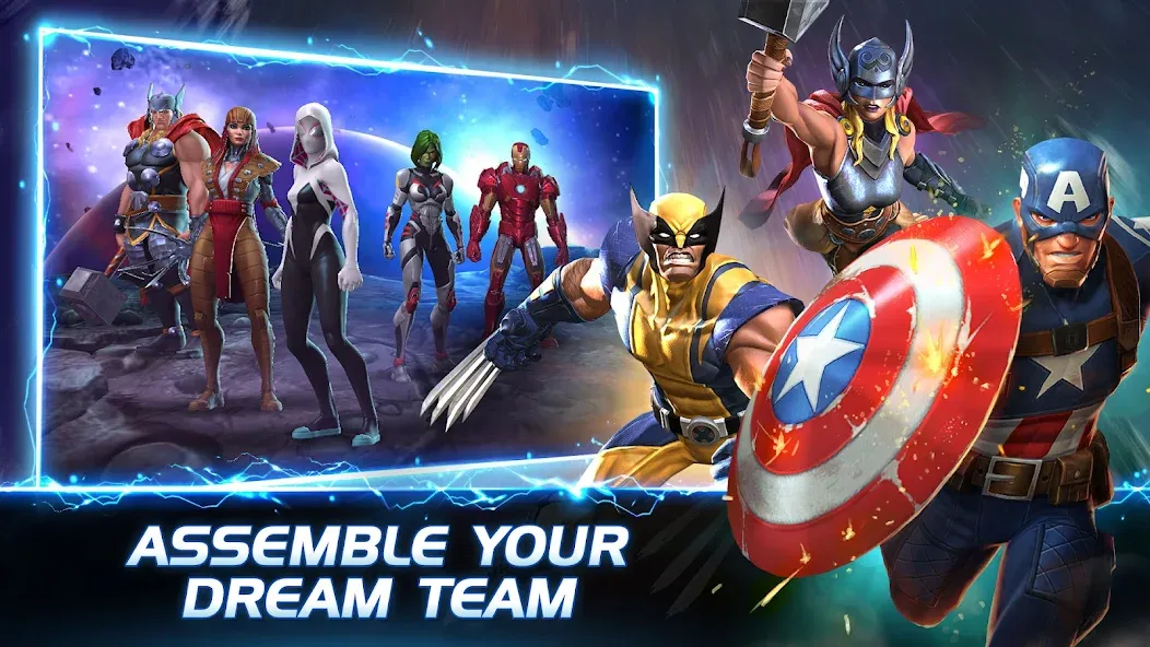 Marvel Contest of Champions (Марвел Соревнование Чемпионов)  [МОД Много монет] Screenshot 3