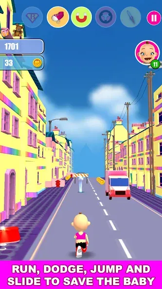 Baby Run The Babysitter Escape  [МОД Бесконечные деньги] Screenshot 1