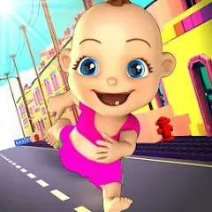 Скачать взлом Baby Run The Babysitter Escape  [МОД Бесконечные деньги] - стабильная версия apk на Андроид