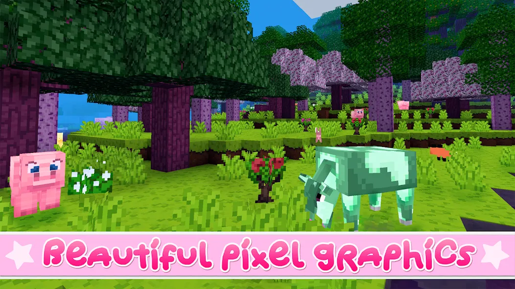 Kawaii World - Craft and Build (Кавайи Ворлд)  [МОД Много денег] Screenshot 4