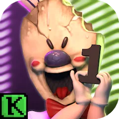 Взломанная Ice Scream 1: Scary Game (Айс Скрим 1)  [МОД Много денег] - полная версия apk на Андроид