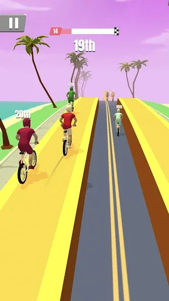 Bike Rush (Байк Раш)  [МОД Бесконечные деньги] Screenshot 2