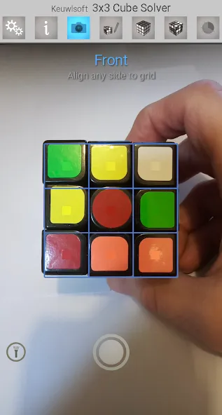 3x3 Cube Solver (х3 кубик решатель)  [МОД Menu] Screenshot 2