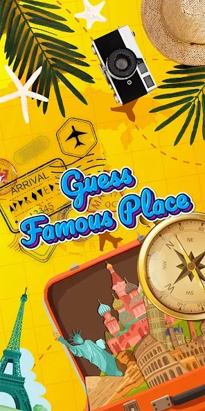 Guess the famous place  [МОД Бесконечные монеты] Screenshot 1