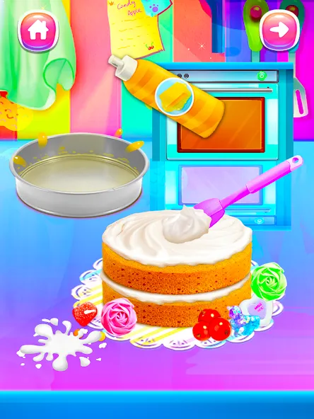 Girl Games: Unicorn Cooking  [МОД Menu] Screenshot 1