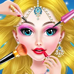 Скачать взлом Doll Makeover - Fashion Queen (Игры по макияжу для девочек)  [МОД Бесконечные деньги] - стабильная версия apk на Андроид