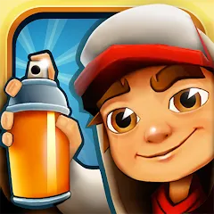 Скачать взлом Subway Surfers (абвей Серферс)  [МОД Много монет] - стабильная версия apk на Андроид