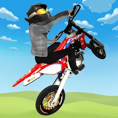 Взлом Wheelie King 5 (Уили Кинг 5)  [МОД Mega Pack] - полная версия apk на Андроид