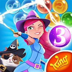 Взломанная Bubble Witch 3 Saga (Бабл Витч 3 Сага)  [МОД Бесконечные монеты] - последняя версия apk на Андроид