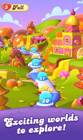 Candy Crush Friends Saga (Кенди Краш Френдс Сага)  [МОД Много денег] Screenshot 4