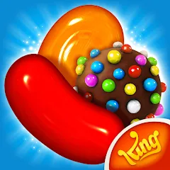 Взломанная Candy Crush Saga (Кенди Краш Сага)  [МОД Бесконечные деньги] - полная версия apk на Андроид