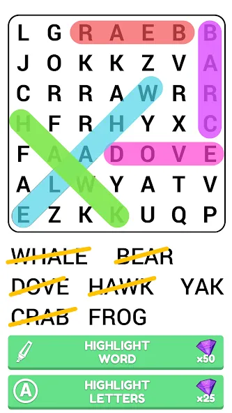 Word Search Puzzle Game  [МОД Меню] Screenshot 5