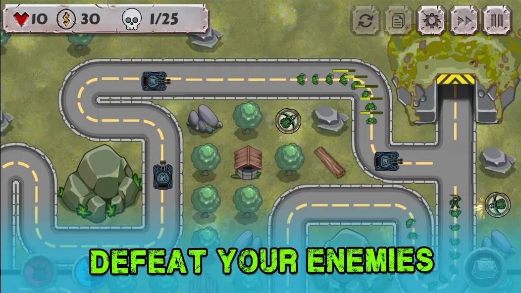 Battle Strategy: Tower Defense  [МОД Unlimited Money] Screenshot 4