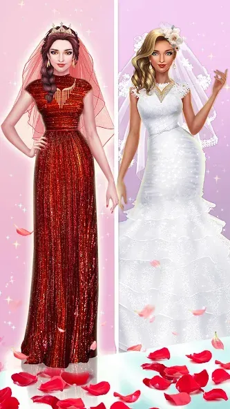 Dream Wedding: Bride Dress Up  [МОД Много денег] Screenshot 5