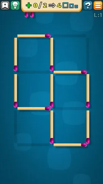 Matches Puzzle Game  [МОД Много денег] Screenshot 2