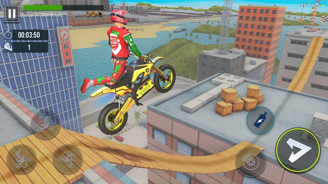 Bike Stunt : Motorcycle Game  [МОД Бесконечные монеты] Screenshot 2