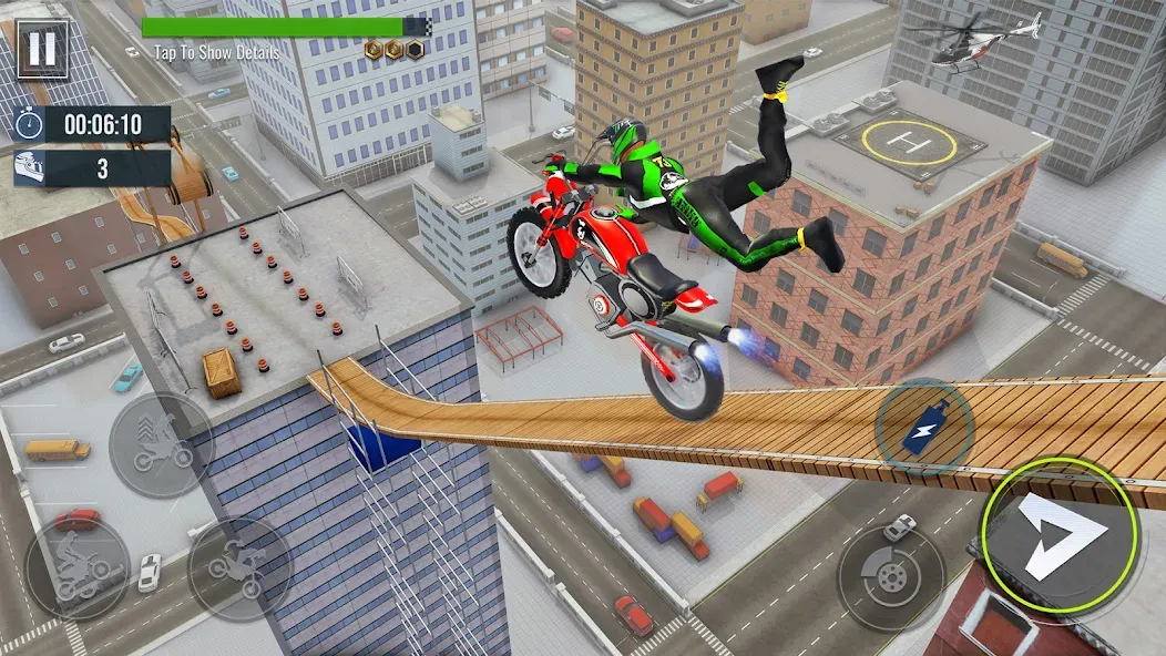 Bike Stunt : Motorcycle Game  [МОД Бесконечные монеты] Screenshot 3