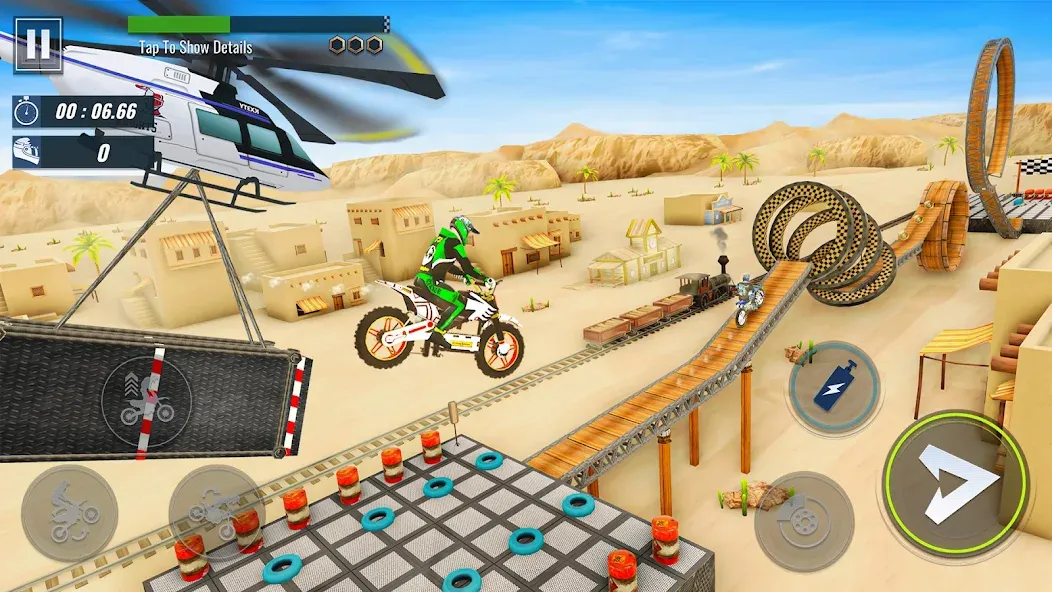 Bike Stunt : Motorcycle Game  [МОД Бесконечные монеты] Screenshot 5