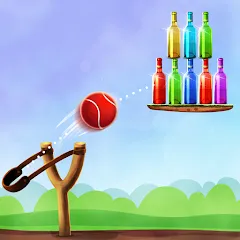 Скачать взломанную Bottle Shooting Game 2  [МОД Меню] - последняя версия apk на Андроид