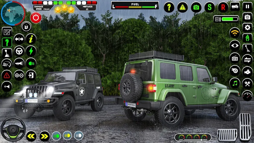 Army Truck Transporter Game 3D  [МОД Бесконечные монеты] Screenshot 4