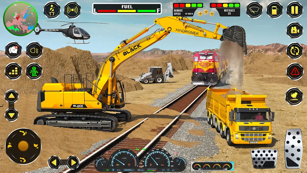 Real JCB Construction Games 3D  [МОД Бесконечные монеты] Screenshot 2