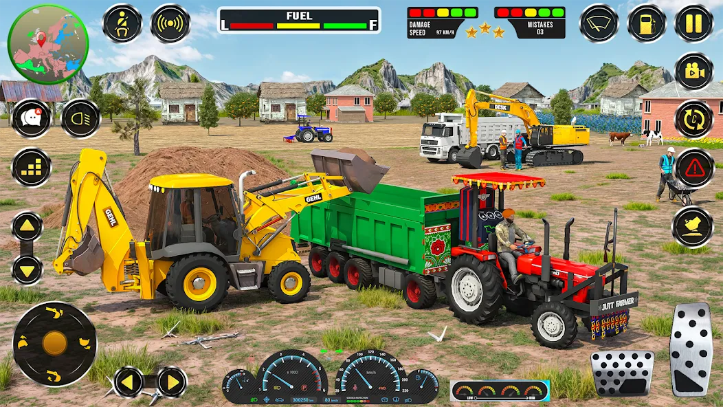 Real JCB Construction Games 3D  [МОД Бесконечные монеты] Screenshot 4