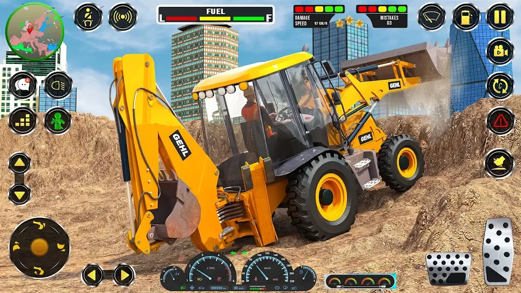 Real JCB Construction Games 3D  [МОД Бесконечные монеты] Screenshot 5