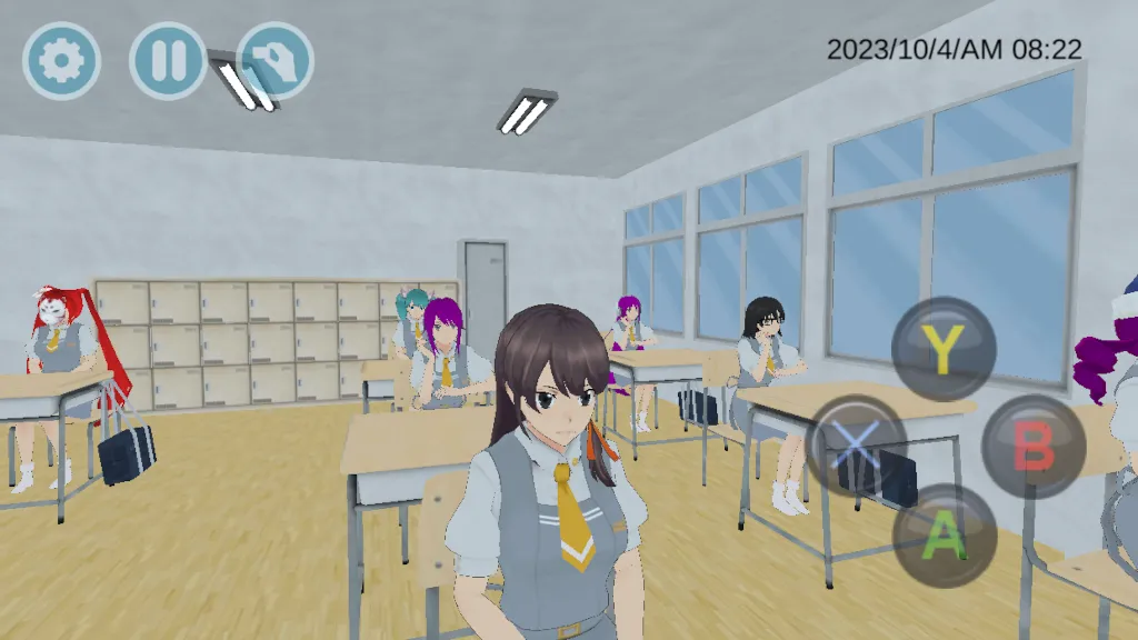 High School Simulator 2018 (Хай Скул Симулятор 2018)  [МОД Mega Pack] Screenshot 1