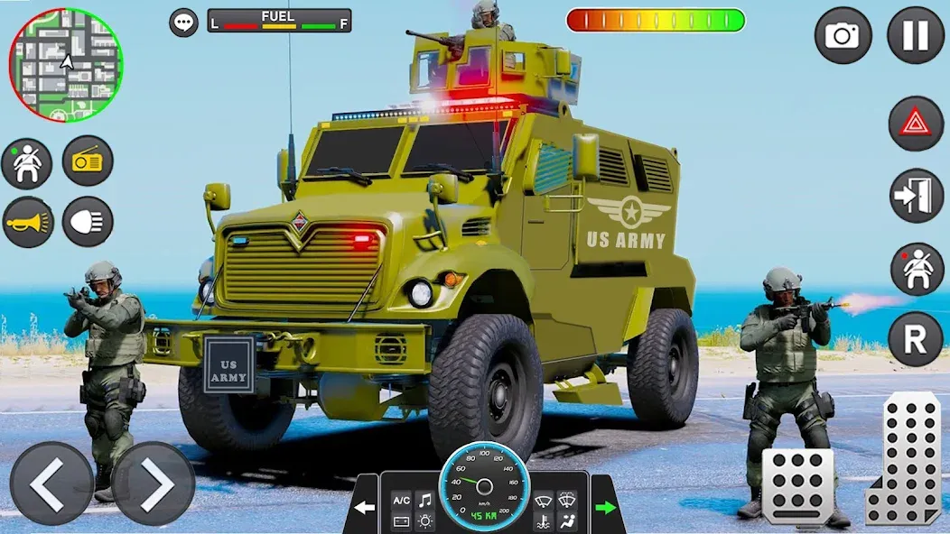 Army Vehicle Cargo Transport (Армейский транспорт грузовых автомобилей)  [МОД Mega Pack] Screenshot 1