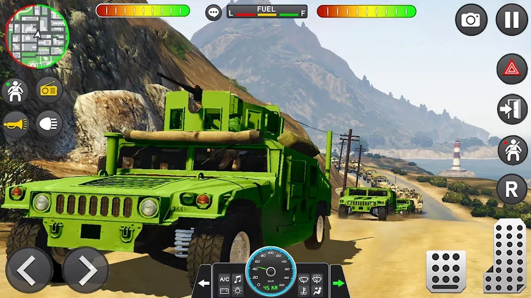 Army Vehicle Cargo Transport (Армейский транспорт грузовых автомобилей)  [МОД Mega Pack] Screenshot 3