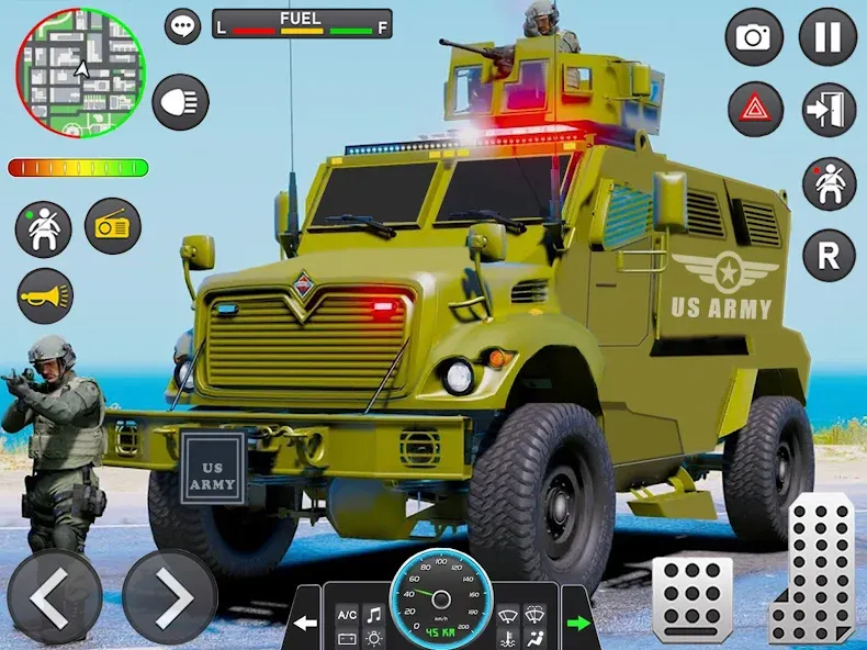 Army Vehicle Cargo Transport (Армейский транспорт грузовых автомобилей)  [МОД Mega Pack] Screenshot 5