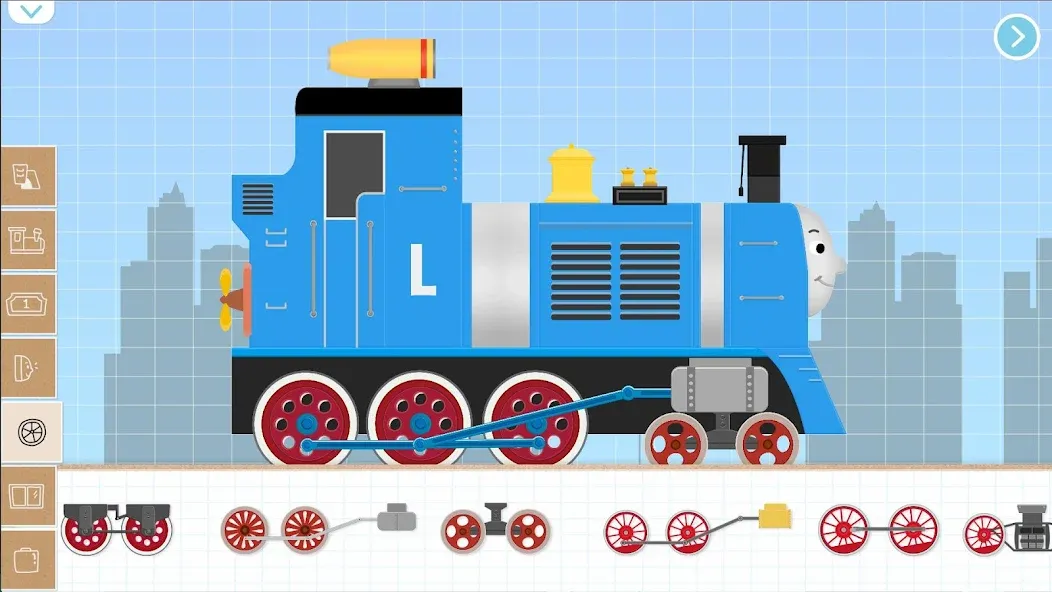 Labo Brick Train Game For Kids  [МОД Меню] Screenshot 1