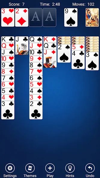 Solitaire  [МОД Много денег] Screenshot 3