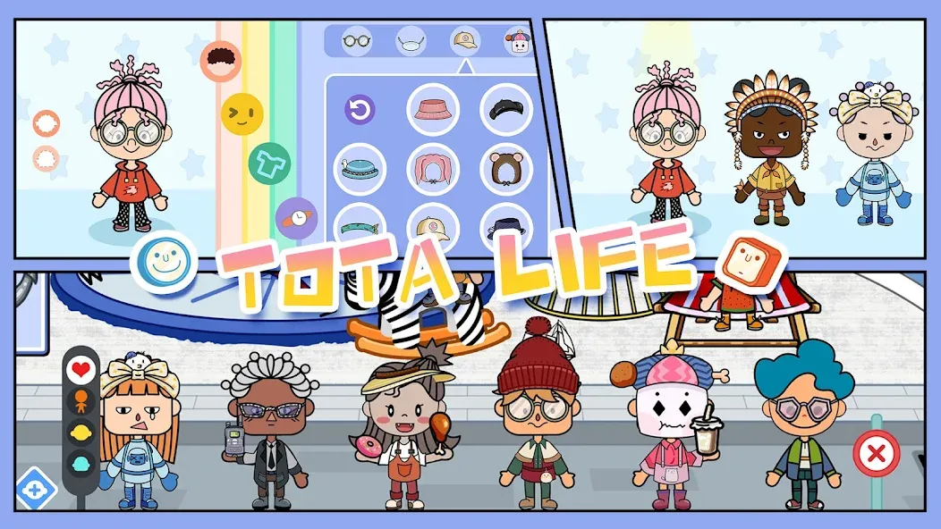 Tota Life: Parent-kid Suite (Тота Лайф)  [МОД Бесконечные монеты] Screenshot 5