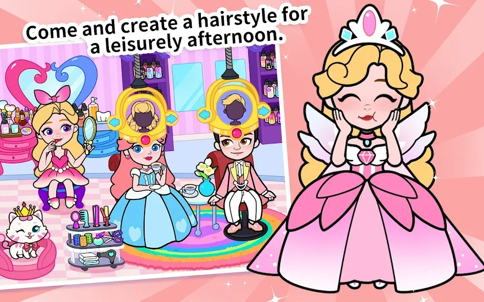 Paper Princess's Dream Castle  [МОД Menu] Screenshot 4