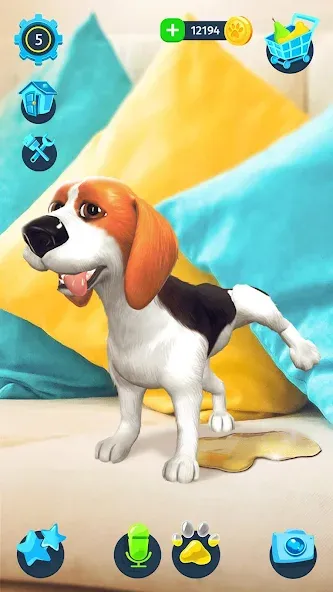 Tamadog - Puppy Pet Dog Games (Тамадог)  [МОД Бесконечные монеты] Screenshot 1