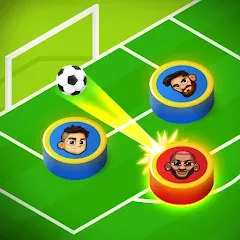 Взлом Super Soccer 3v3 (Online) (упер футбол 3 на 3)  [МОД Mega Pack] - полная версия apk на Андроид