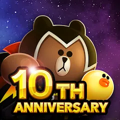 Взломанная LINE Rangers: Brown-Cony Wars!  [МОД Бесконечные монеты] - стабильная версия apk на Андроид