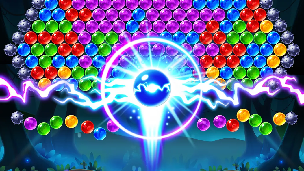 Bubble Shooter Genies  [МОД Бесконечные монеты] Screenshot 2