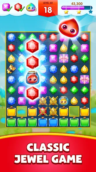 Jewels Legend - Match 3 Puzzle (Джуэл Легенд)  [МОД Все открыто] Screenshot 1