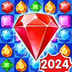 Взломанная Jewels Legend - Match 3 Puzzle (Джуэл Легенд)  [МОД Все открыто] - последняя версия apk на Андроид