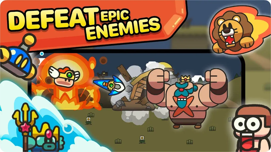 Legend of Slime: Idle RPG War (Легенда о слизи)  [МОД Бесконечные деньги] Screenshot 3