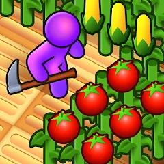 Скачать взломанную Farm Land - Farming life game (Фарм Лэнд)  [МОД Много монет] - последняя версия apk на Андроид