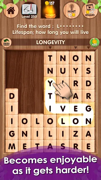 Falling Word Games - Addictive (Фоллинг Уорд Геймс)  [МОД Mega Pack] Screenshot 5