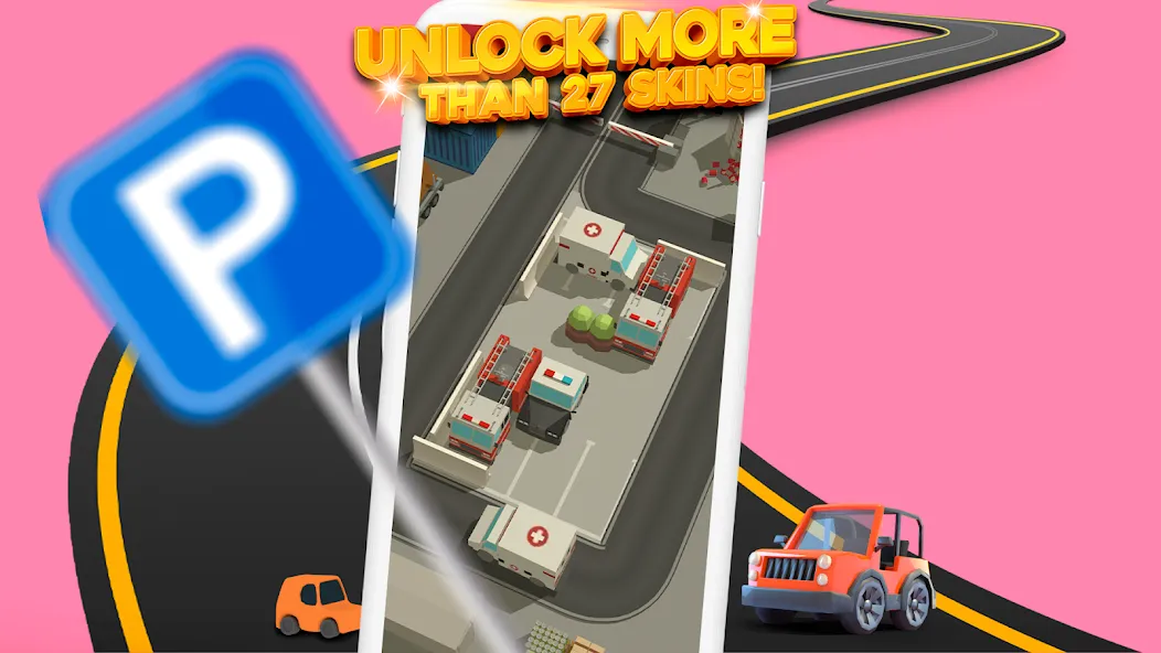 Parking Jam 3D (Парковочный затор 3D)  [МОД Меню] Screenshot 3