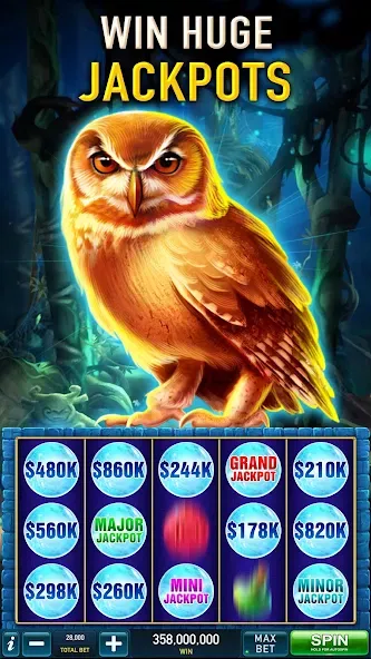 Slots Cash:Vegas Slot Machines (Слотс Кэш)  [МОД Много монет] Screenshot 2