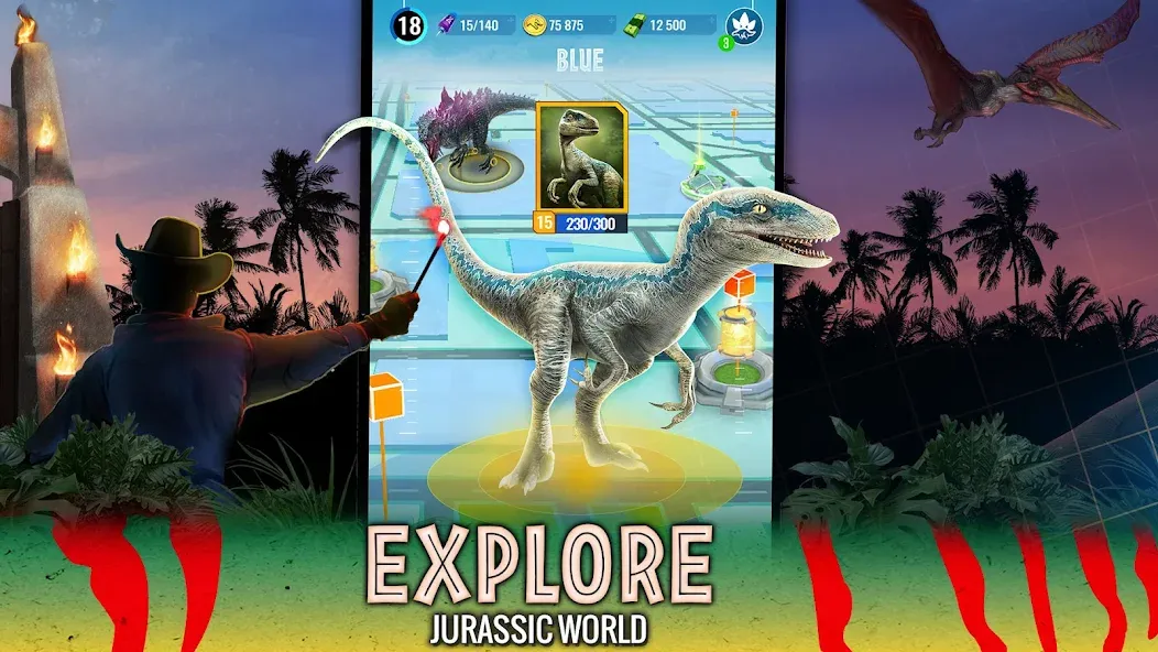 Jurassic World Alive (Джурассик Ворлд)  [МОД Unlocked] Screenshot 2