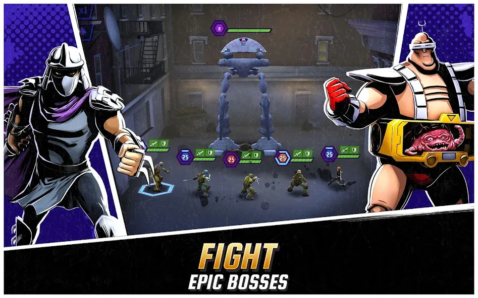 Ninja Turtles: Legends  [МОД Много монет] Screenshot 2