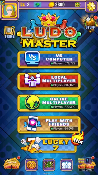 Ludo Master™ - Ludo Board Game (Лудо Мастер)  [МОД Unlocked] Screenshot 4