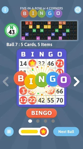 Bingo Mania - Light Bingo Game (Бинго Мания)  [МОД Бесконечные деньги] Screenshot 3